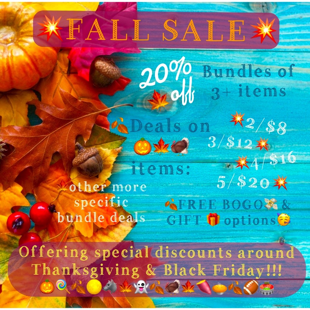 Fall Sale